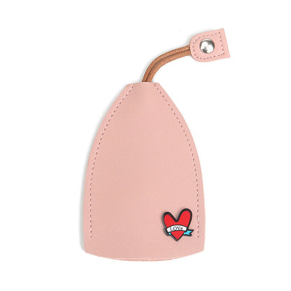 KeyKeeper - Hübsche Schlüsselanhängertasche aus PU-Leder