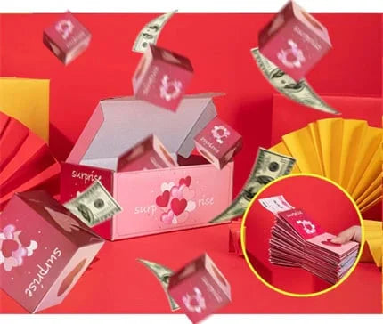 50% RABATT | Überraschungsgeschenkbox -  einen spektakulären Regen von Überraschungen!