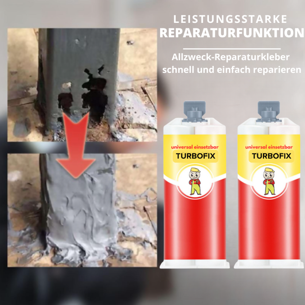 50% RABATT | TurboFix - Der schnelle und zuverlässige Reparaturklebstoff