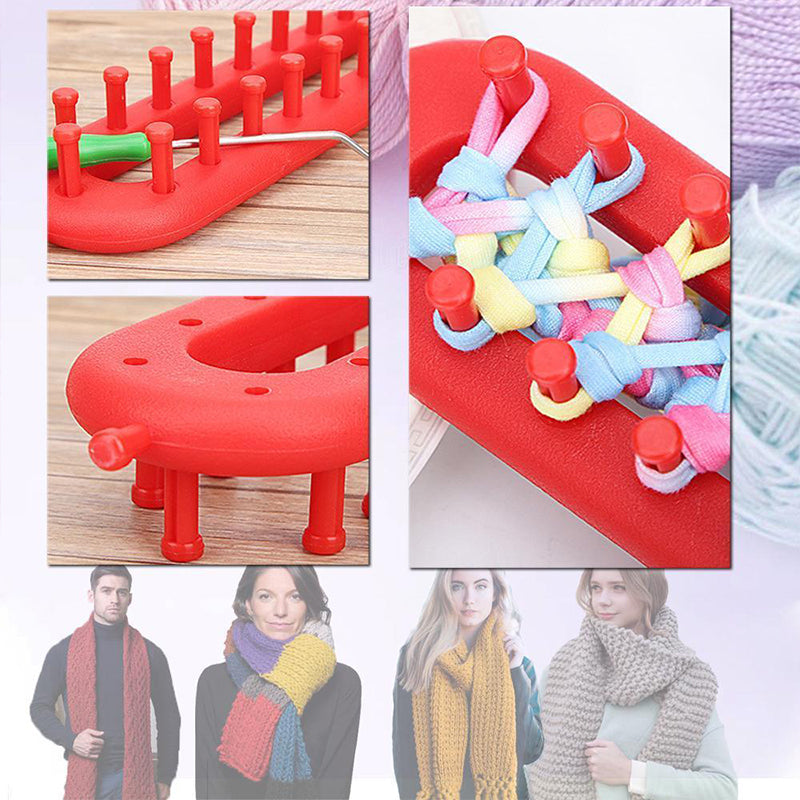 50% RABATT | KnitMaster - Strickwebstuhl-Set [Letzter Tag Rabatt]