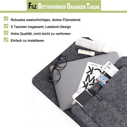 BedsideCaddy - Tasche zum Aufhängen am Bett [Letzter Tag Rabatt]