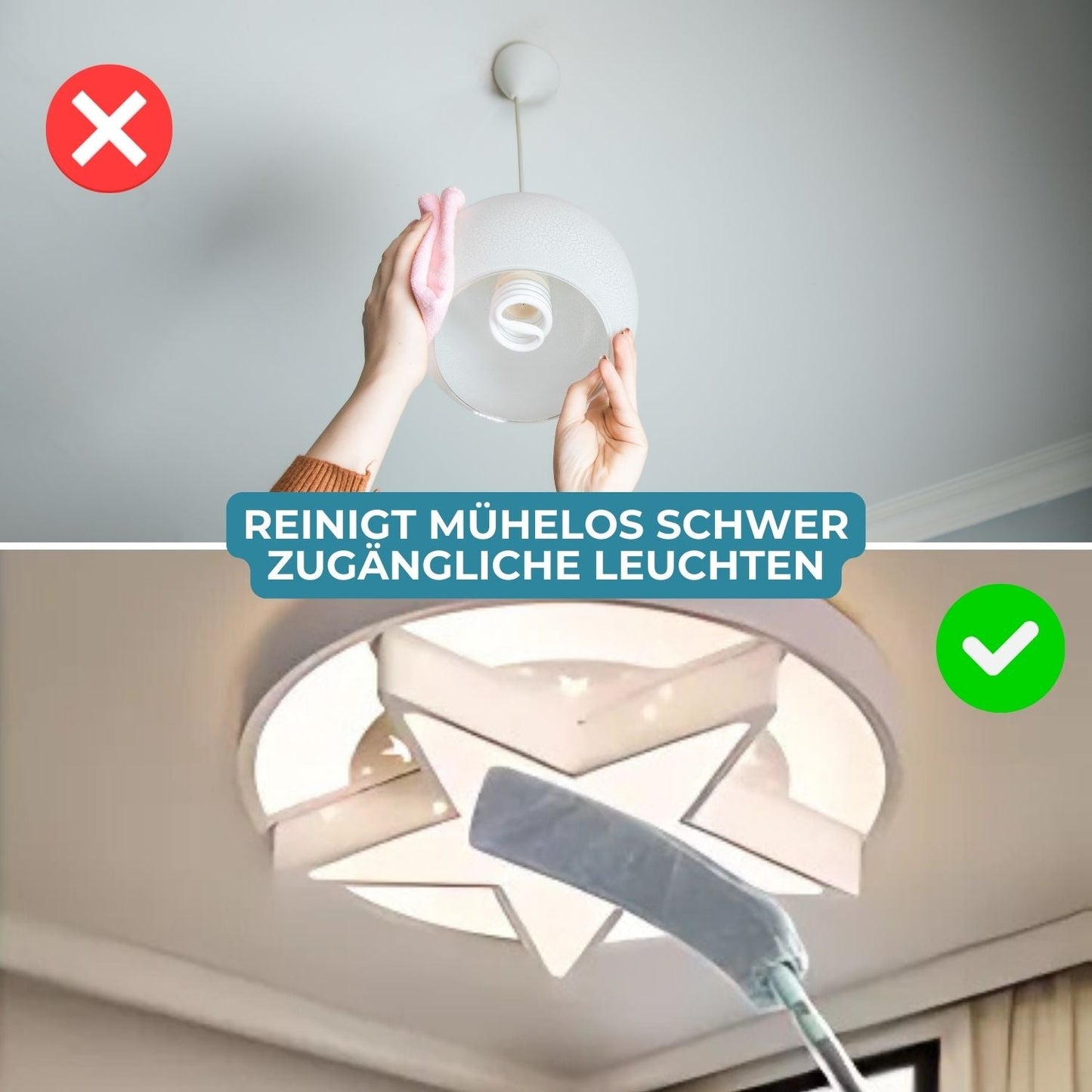 DustReach™ - Lange, flexible Bürste zur Staubentfernung [Letzter Tag Rabatt]