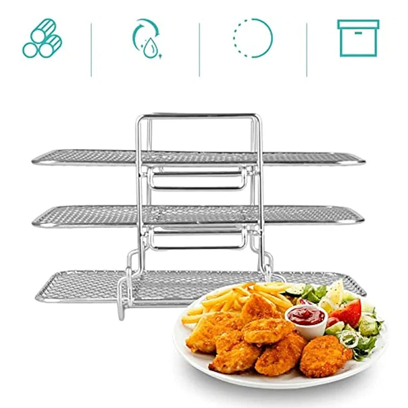 SteelStack - Mehrschichtiger Edelstahlgrill [Letzter Tag Rabatt]