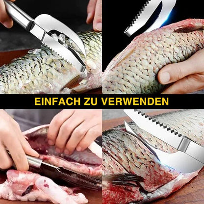 1+1 GRATIS | CleanScrape - Sauberer Fisch schnell und einfach! [Letzter Tag Rabatt]