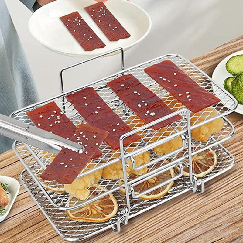 SteelStack - Mehrschichtiger Edelstahlgrill [Letzter Tag Rabatt]