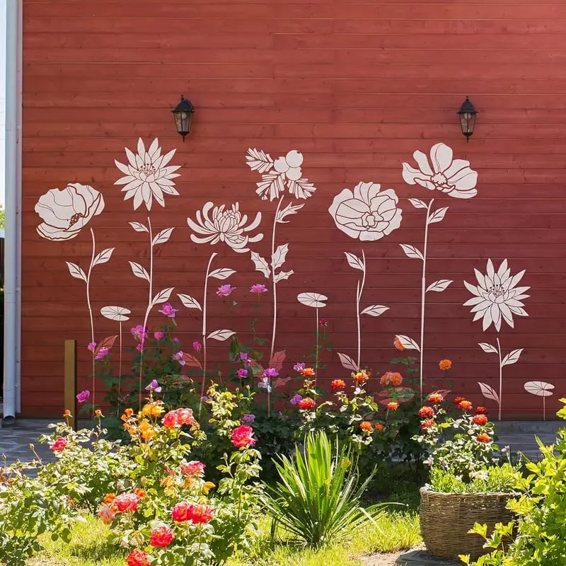 BloomCraft™ - Blühende Blumen Schablonen-Set [Letzter Tag Rabatt]