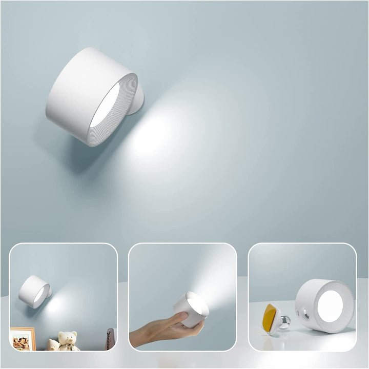 OrbitLight - Kabellose LED-Wandleuchte