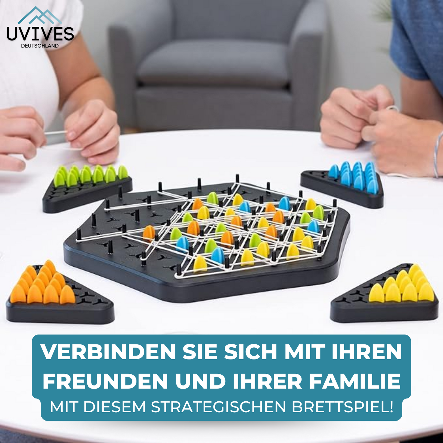 KnotLogic™ - Ketten-Dreieck-Schachspiel [Letzter Tag Rabatt]