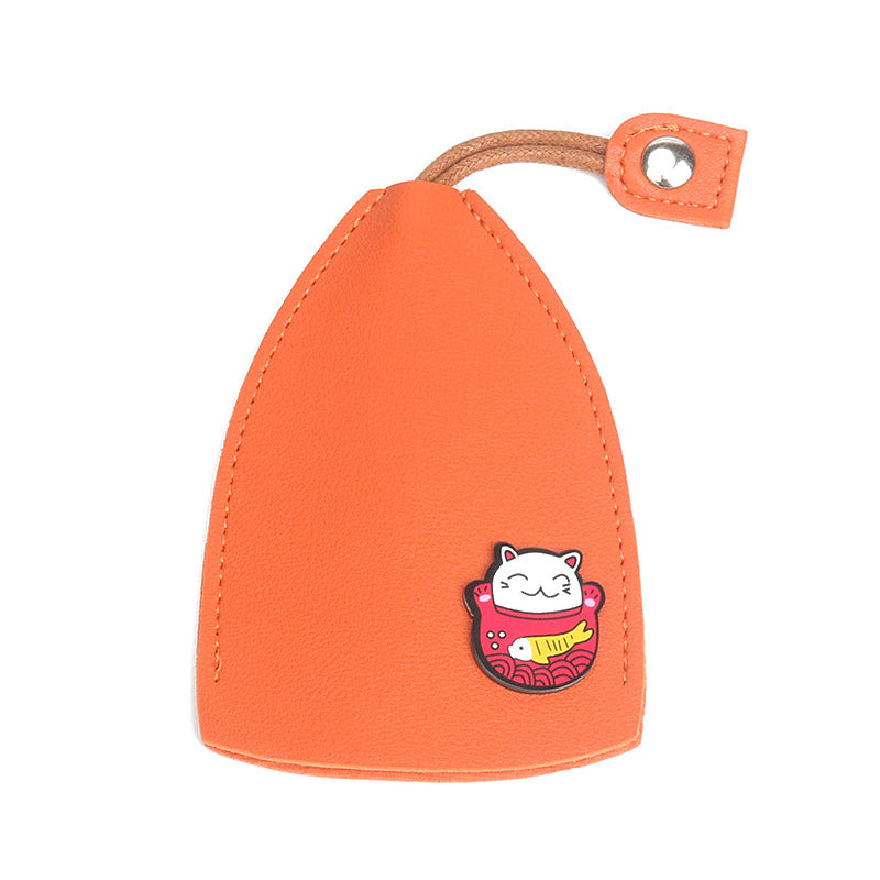 KeyKeeper - Hübsche Schlüsselanhängertasche aus PU-Leder