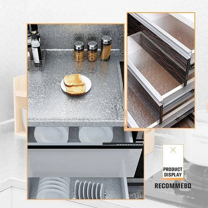 1+1 GRATIS | OilGuard - Aluminium Küche ölfest Aufkleber