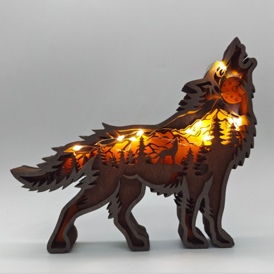 WoodenCrafts - Kreative Wald Tier Dekoration