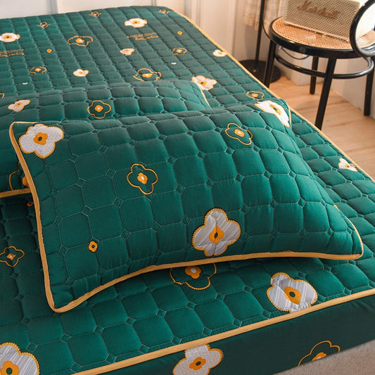 50% RABATT | CushioLux - Atmungsaktiver seidiger Matratzenbezug [Letzter Tag Rabatt]