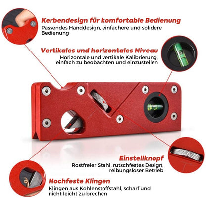ProHolz - Werkzeuge für die Holzbearbeitung (Inkl. 7 verschiedene Klingen) [Letzter Tag Rabatt]