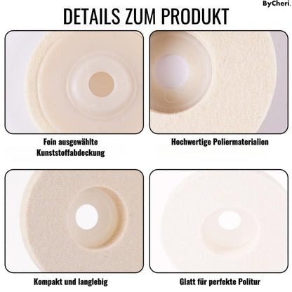 50% RABATT | ShineEase - Wollfilz-Polierscheibe