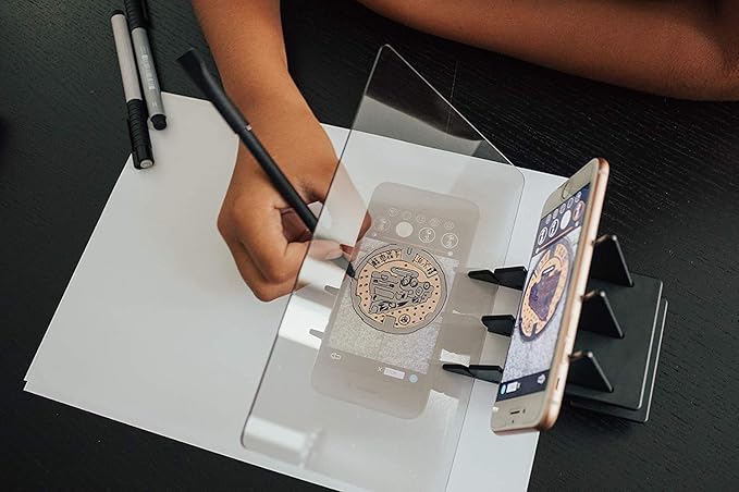 ArtVision - Projektion Skizzenbrett, Geeignet für Telefon und Tablet [Letzter Tag Rabatt]