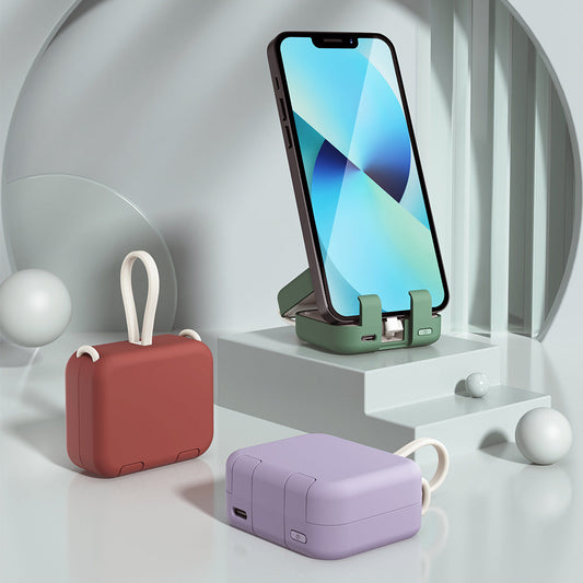 PocketPort - Mini-Powerbank und Telefonhalterung [Letzter Tag Rabatt]
