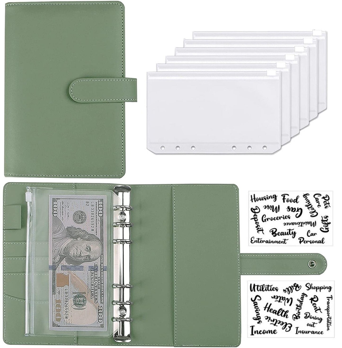 50% RABATT | BudgetBuddy - Budget Binder Notizbuch [Letzter Tag Rabatt]