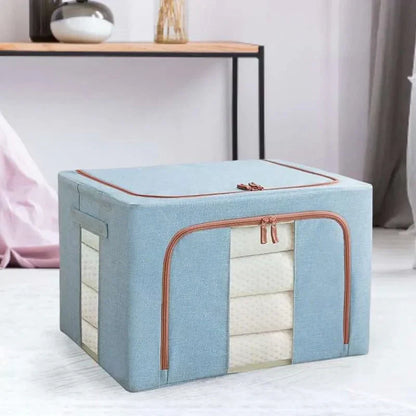 50% RABATT | FoldiView - Zusammenklappbare Aufbewahrungsbox mit Metallrahmen und Fenstern [Letzter Tag Rabatt]