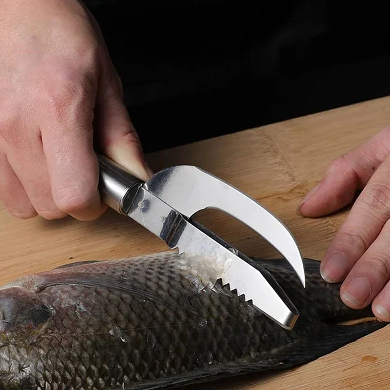 1+1 GRATIS | CleanScrape - Sauberer Fisch schnell und einfach! [Letzter Tag Rabatt]