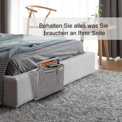 BedsideCaddy - Tasche zum Aufhängen am Bett [Letzter Tag Rabatt]