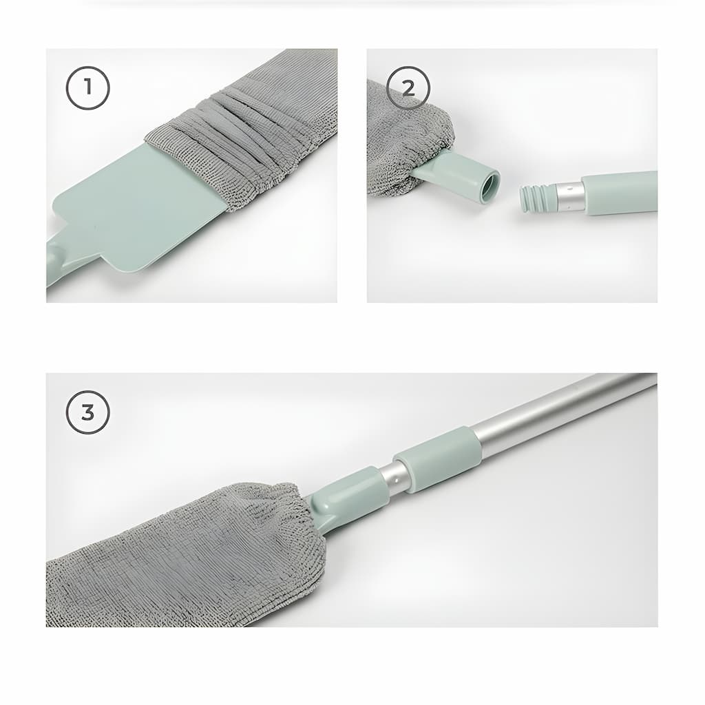 50% Rabatt | Dustfree - Staubwedel für hohe, niedrige und enge Stellen
