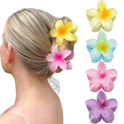 2+2 GRATIS | FloraHair - Blumen-Haarspangen [Letzter Tag Rabatt]