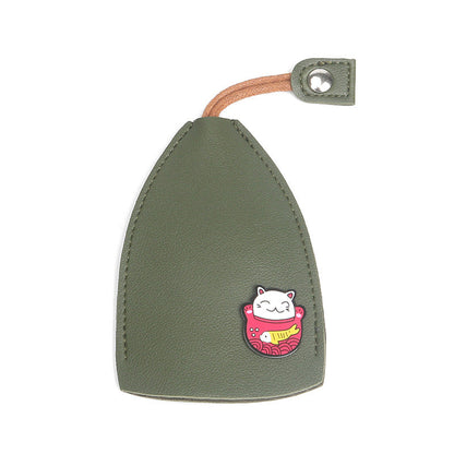 KeyKeeper - Hübsche Schlüsselanhängertasche aus PU-Leder