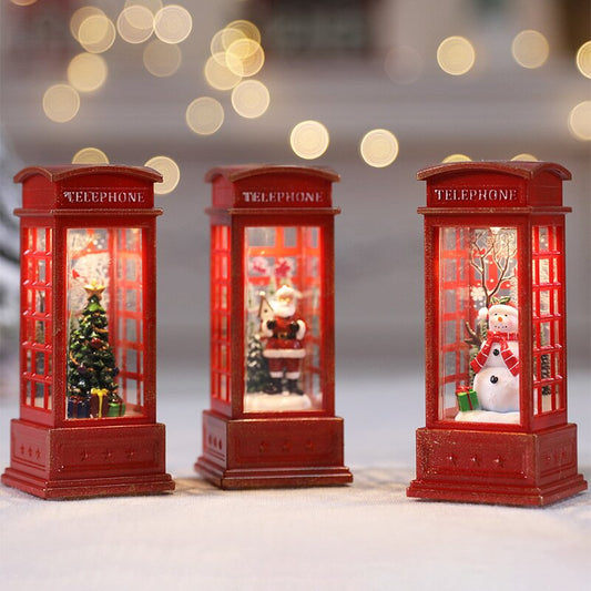 1+1 GRATIS | WinterWhirl™ - LED-beleuchtete drehende Weihnachtslaterne [Letzter Tag Rabatt]