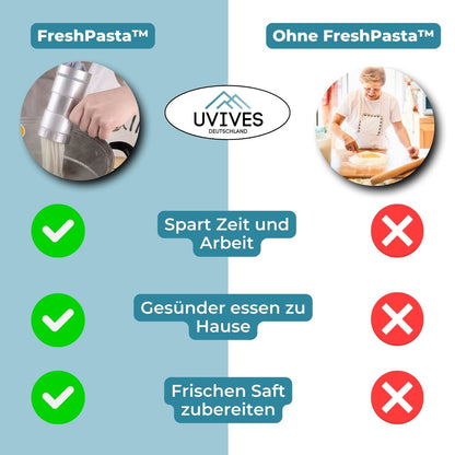 FreshPasta™ - Manuelle Nudelmaschine [Letzter Tag Rabatt]