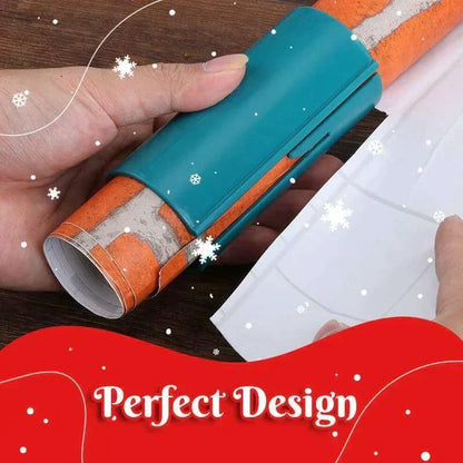 1+1 GRATIS | FestiveWrap - Geschenkpapierschneider für Weihnachten [Letzter Tag Rabatt]