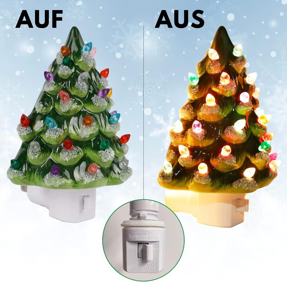 1+1 GRATIS | SantaShine - Verspielt Weihnachts Nachtlicht [Letzter Tag Rabatt]