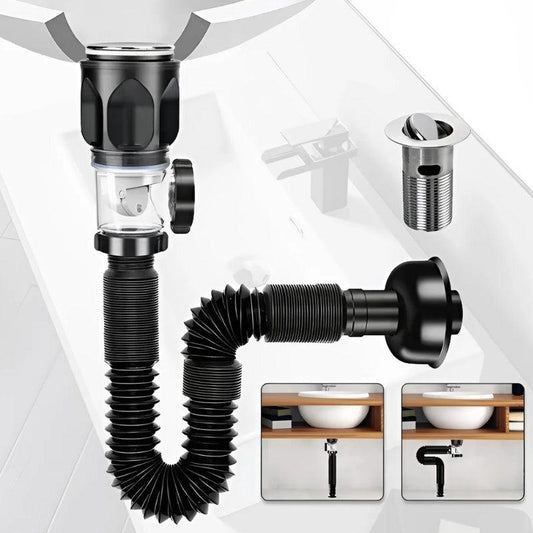 OdorBlock™ - Anti-Geruch Universal Waschbecken Abflussrohr