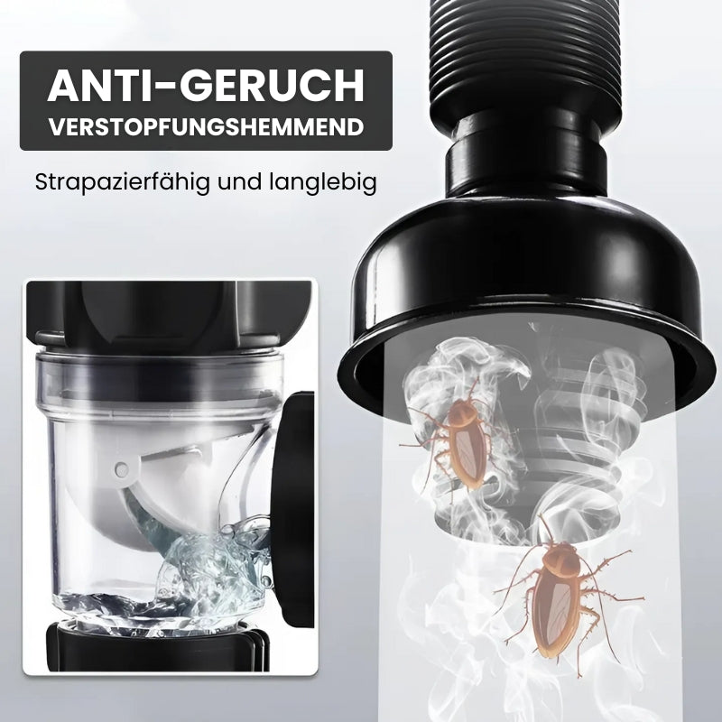 OdorBlock™ - Anti-Geruch Universal Waschbecken Abflussrohr
