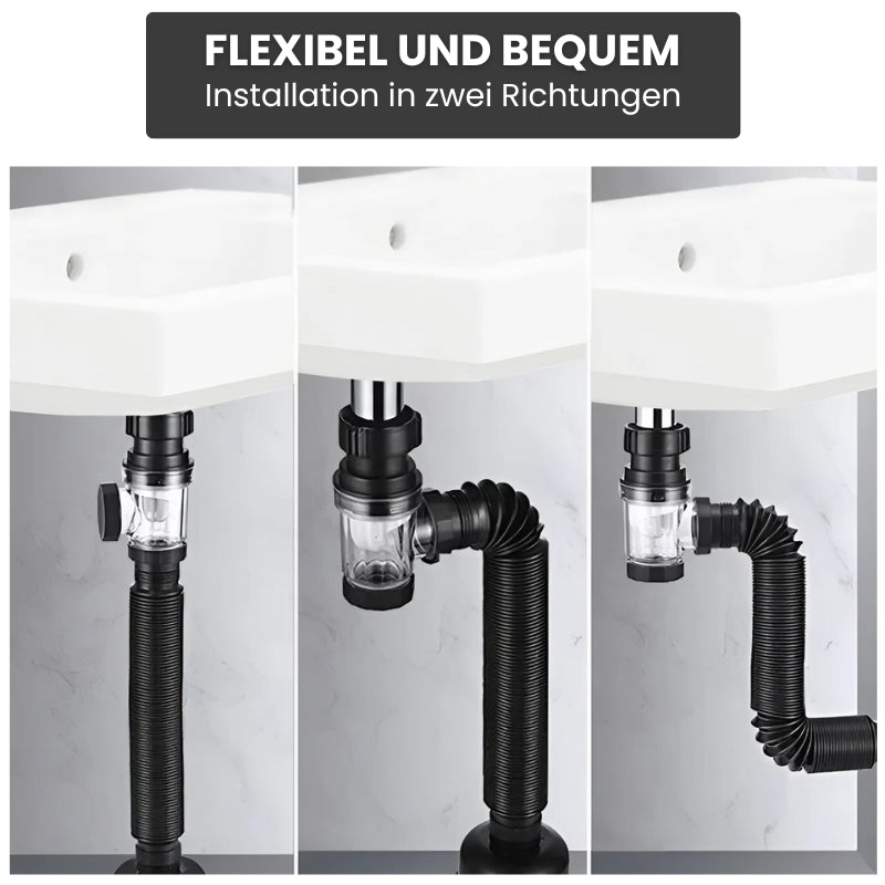 OdorBlock™ - Anti-Geruch Universal Waschbecken Abflussrohr