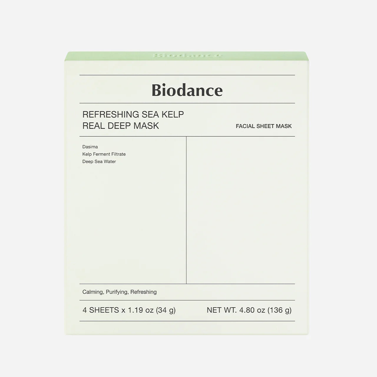 BIODANCE | Tiefenwirksame Glass Skin Kollagen Maske (bei Overnight-Flügen)
