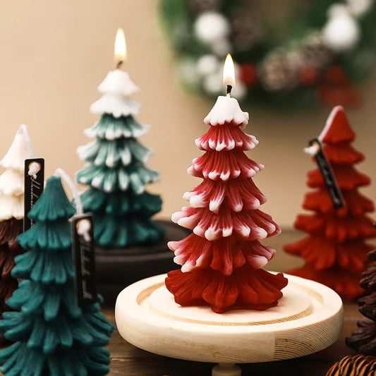 TreeEssence - Duftende Weihnachtsbaumkerze [Letzter Tag Rabatt]