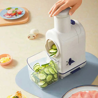 PowerSlicer - Der multifunktionale Küchenhelfer für müheloses Gemüseschneiden [Letzter Tag Rabatt]