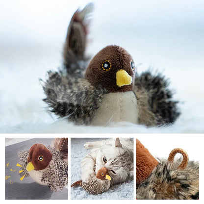 50% RABATT | KittyTweet™ - Simulierter Vogel mit Geräuschen [Letzter Tag Rabatt]