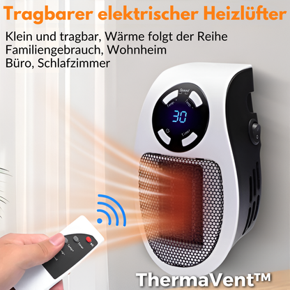 50% RABATT | ThermaVent™ - Tragbarer elektrischer Heizlüfter [Letzter Tag Rabatt]