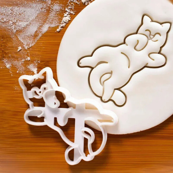 PurrfectBake - Niedliche Katze Keksform DIY Backen Dekoration Werkzeug [Letzter Tag Rabatt]