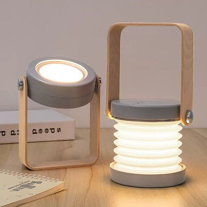 50% Rabatt | LuminaTwist - Zusammenklappbare LED-Nachtlampe
