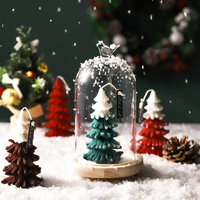 TreeEssence - Duftende Weihnachtsbaumkerze [Letzter Tag Rabatt]