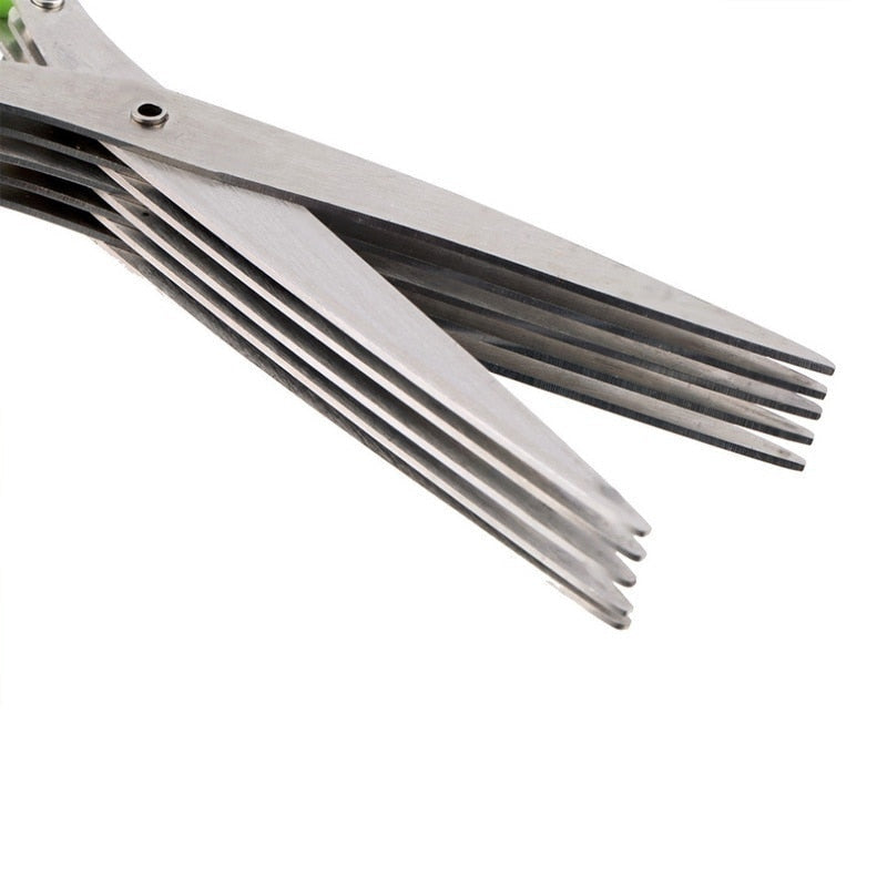 1+1 GRATIS | X-Cut - 5 Klingen Küche Salatschere [Letzter Tag Rabatt]