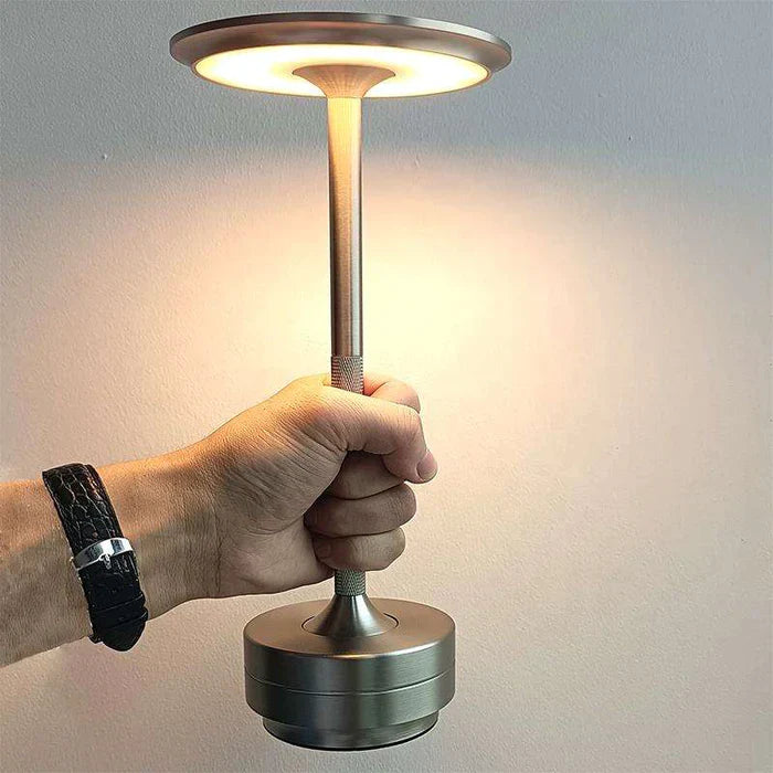 50% RABATT | LuminousLuxe - Wiederaufladbare Tischlampe