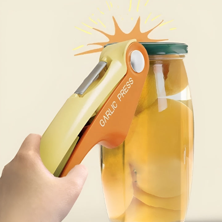 1+1 Gratis | GarlicChopper - Multifunktions-Knoblauchpresse
