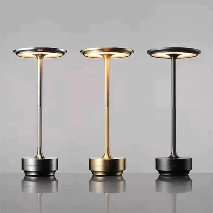 50% RABATT | LuminousLuxe - Wiederaufladbare Tischlampe