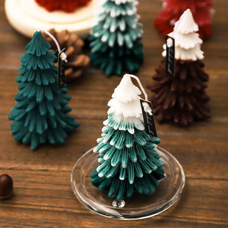 TreeEssence - Duftende Weihnachtsbaumkerze [Letzter Tag Rabatt]