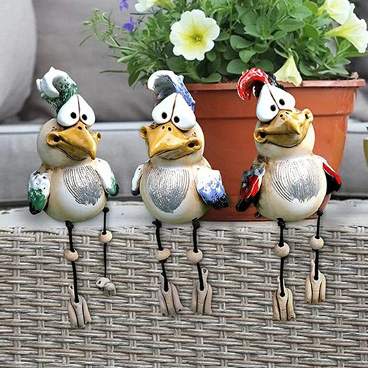 1+1 GRATIS | Cuckoo - Lustiges Huhn Garten Dekoration aus Harz [Letzter Tag Rabatt]