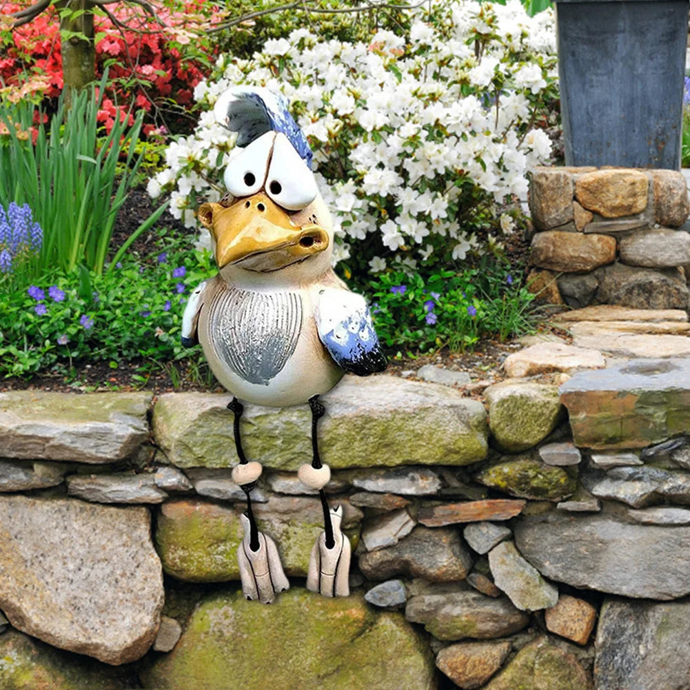 1+1 GRATIS | Cuckoo - Lustiges Huhn Garten Dekoration aus Harz [Letzter Tag Rabatt]