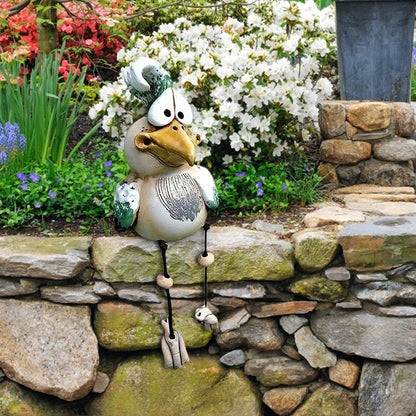 1+1 GRATIS | Cuckoo - Lustiges Huhn Garten Dekoration aus Harz [Letzter Tag Rabatt]